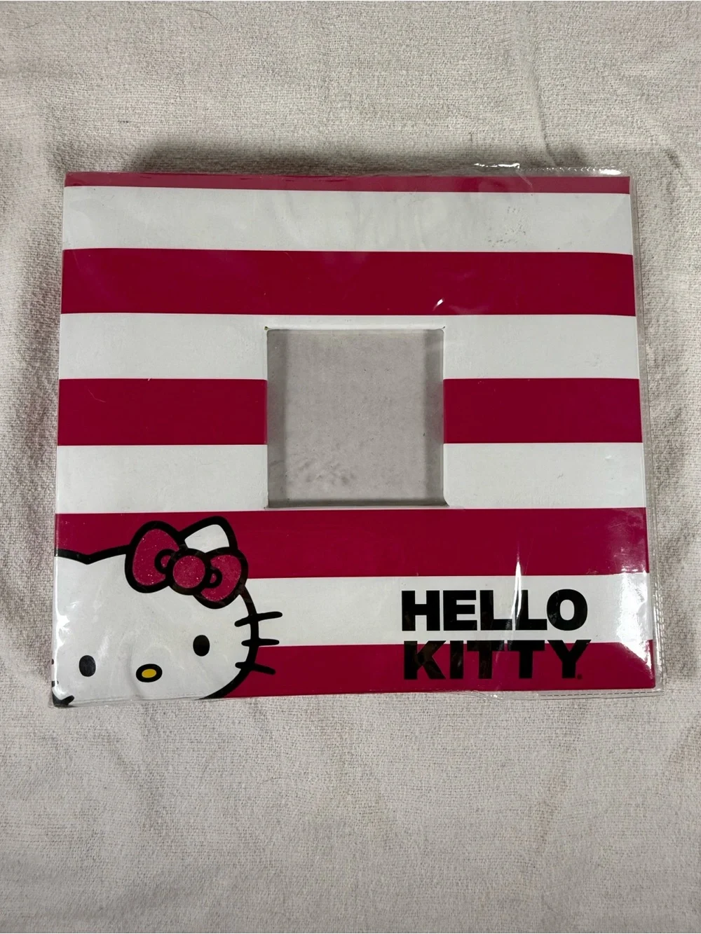 Sanrio Hello Kitty 20 Pages Pink & White Striped Photo Album